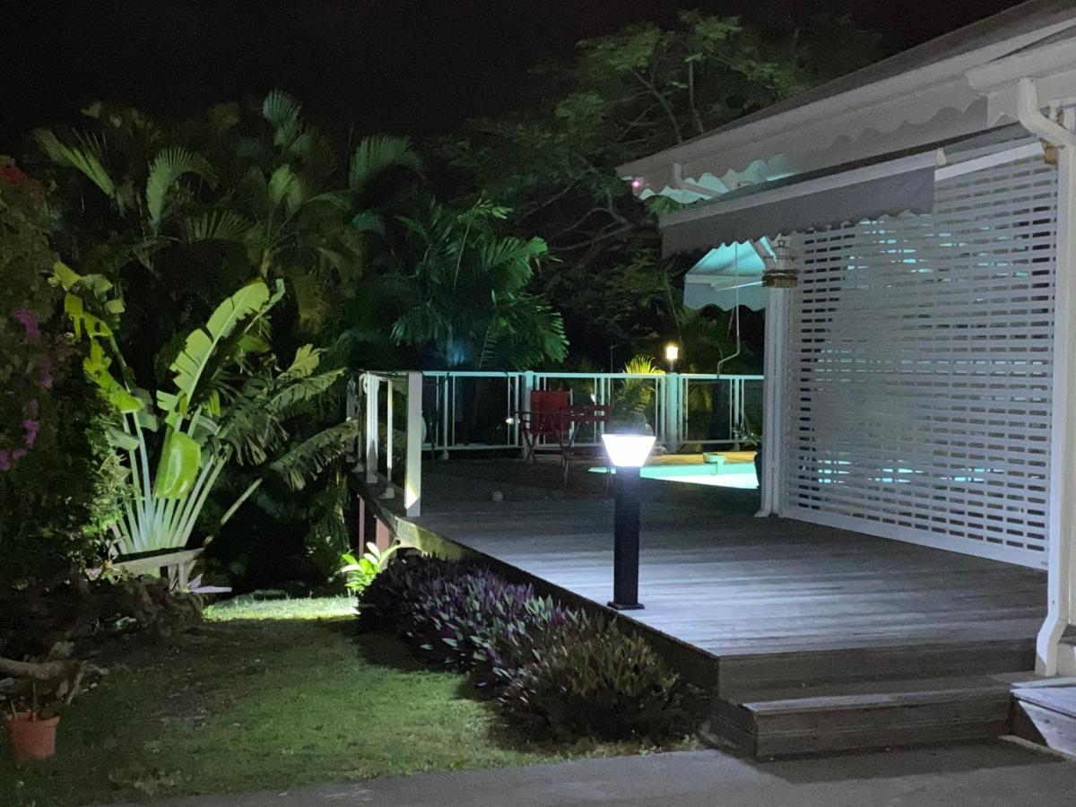 Villa Ste Marthe Avec Piscine, Grande Terrasse, Jardin Intime Et Citerne D'Eau Saint-Francois  Eksteriør billede